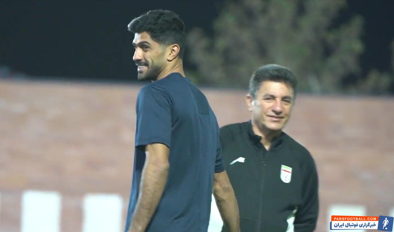 دانیال اسماعیلی‌ فر در تمرین تیم ملی فوتبال ایران حضور پیدا کرد
