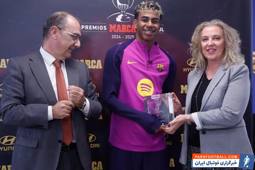 لامین یامال و هانسی فلیک از بارسلونا برنده دو جایزه بهترین بازیکن و مربی فصل گذشته