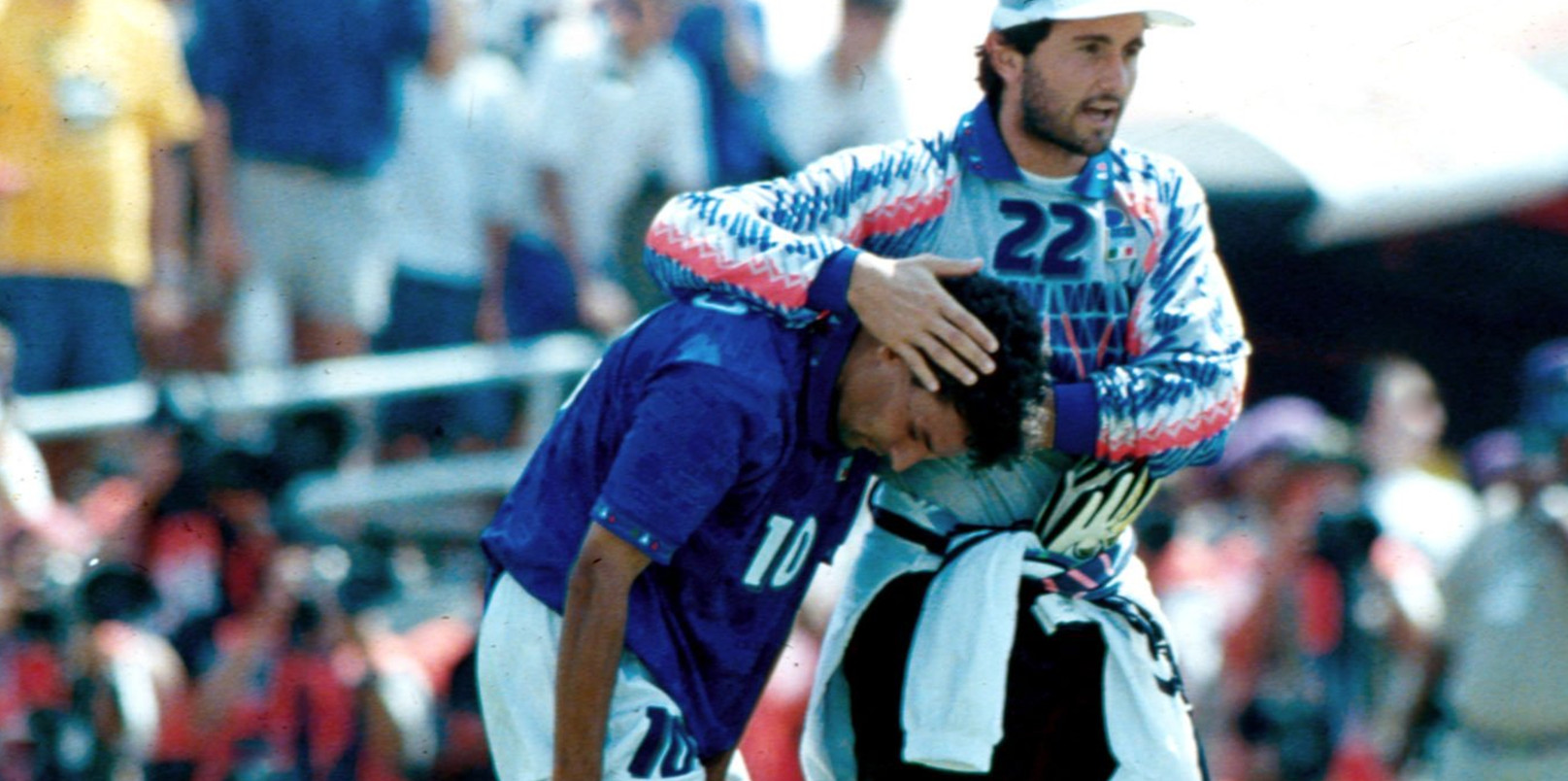 لوکا بوچی و روبرتو باجو در جام جهانی 1994
