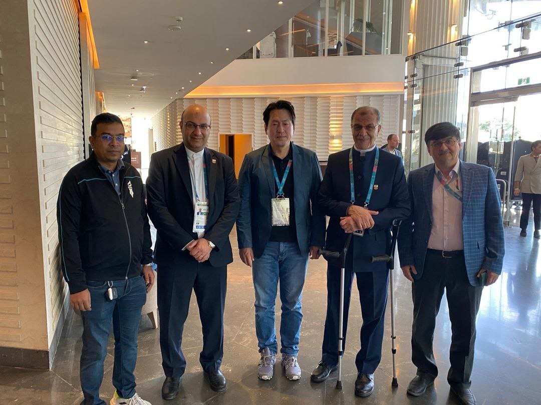 دیدار رئیس ایپس آسیا با رئیس کمیته ملی المپیک ایران