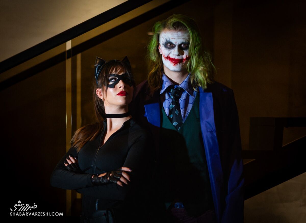 410324 هالند و نامزدش ایزابل یوهانسن