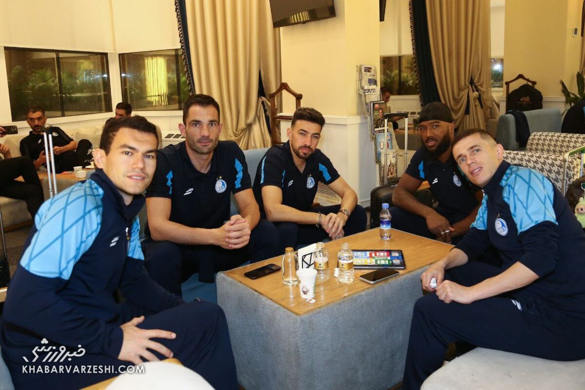 منچ‌بازی کردن ستاره‌های خارجی استقلال! +عکس