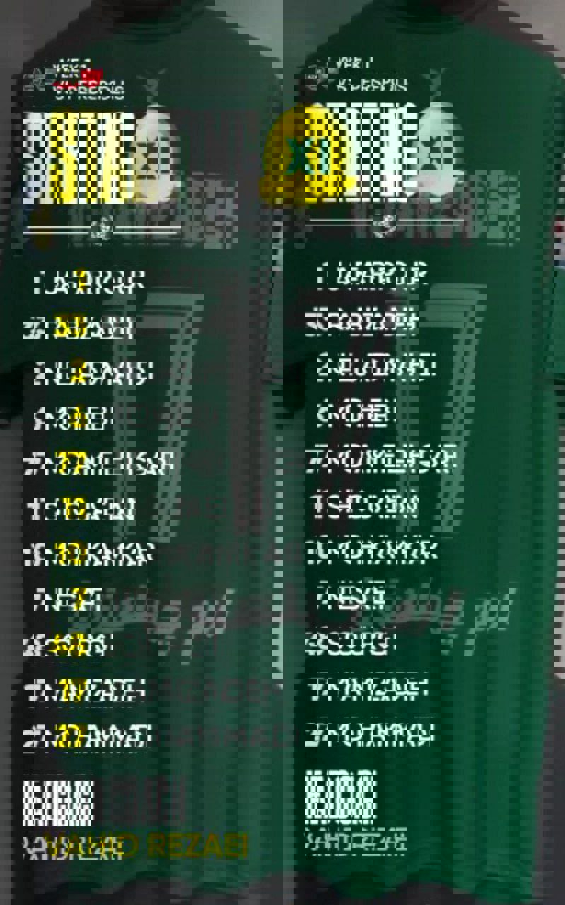 عکس از ترکیب شمس آذر برای پرسپولیس