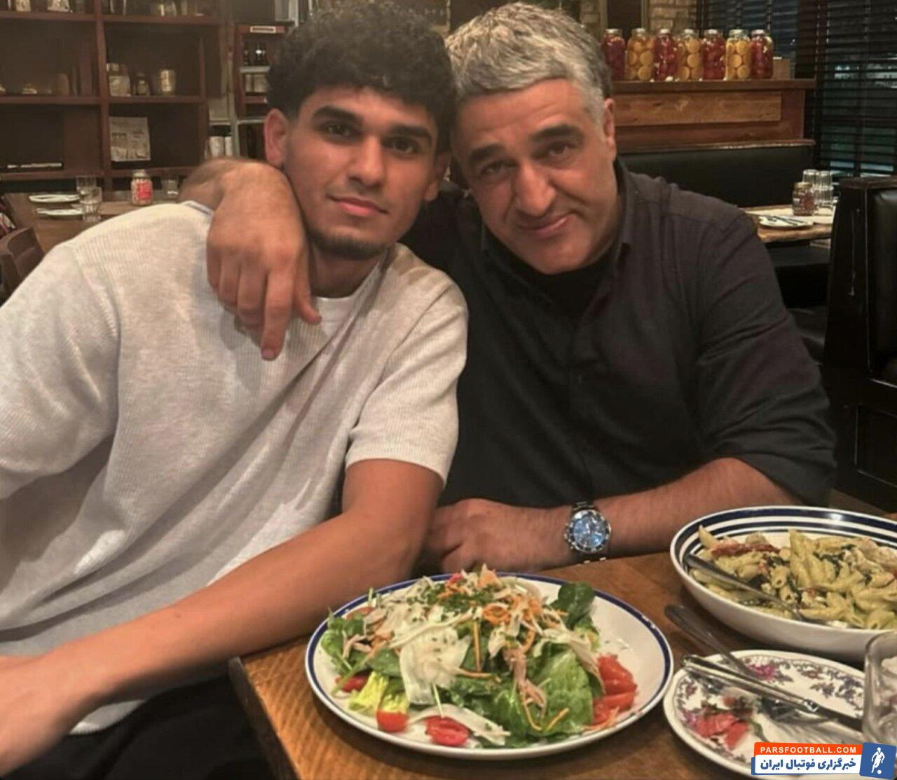 تصویری جدید از پژمان جمشیدی در کنار برادر و برادر زاده اش منتشر شد