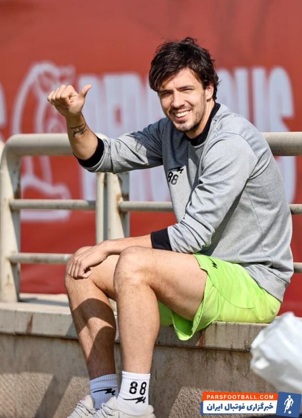 مارکو باکیچ در تمرینات پرسپولیس حضور پیدا کرد