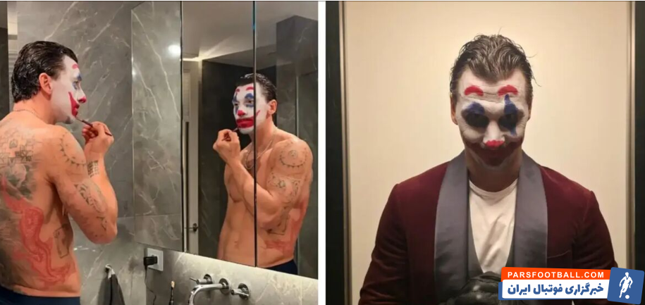 زلاتان ایبراهیموویچ هالویین را به شیوه خاص خود جشن گرفت