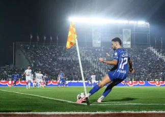 تنوع ارسال کرنر و ضربات ایستگاهی با حضور الحدادی، آسانی، رضاییان