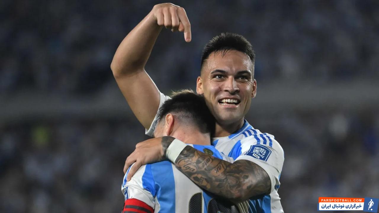 لاوتارو مارتینز با 36 گل چهارمین گلزن برتر تاریخ تیم ملی آرژانتین