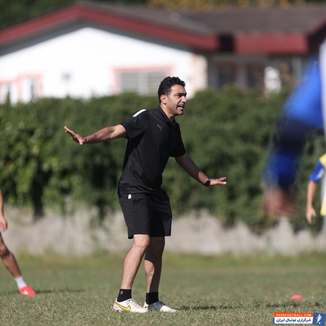 چهره های با انگیزه بازیکنان شهرداری نوشهر قبل از دیدار یا پیکان در جام حذفی