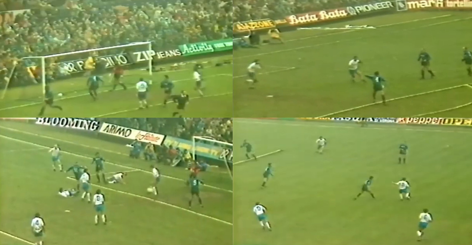 اینتر و ناپولی در سال 1985