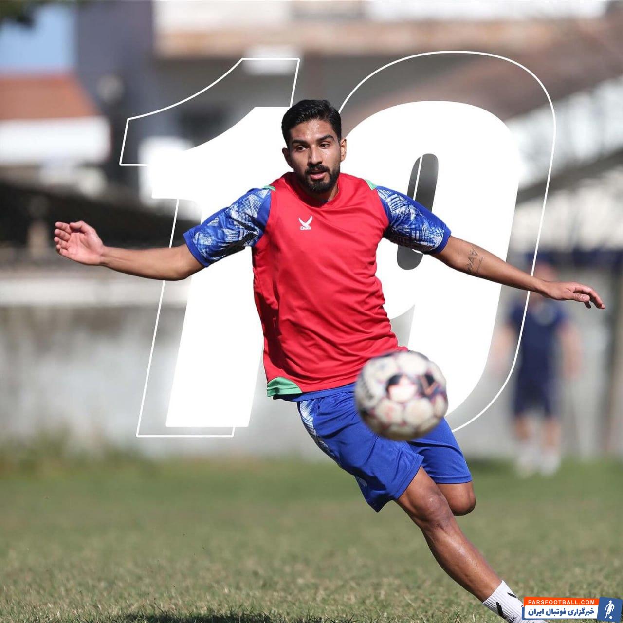 چهره های با انگیزه بازیکنان شهرداری نوشهر قبل از دیدار یا پیکان در جام حذفی