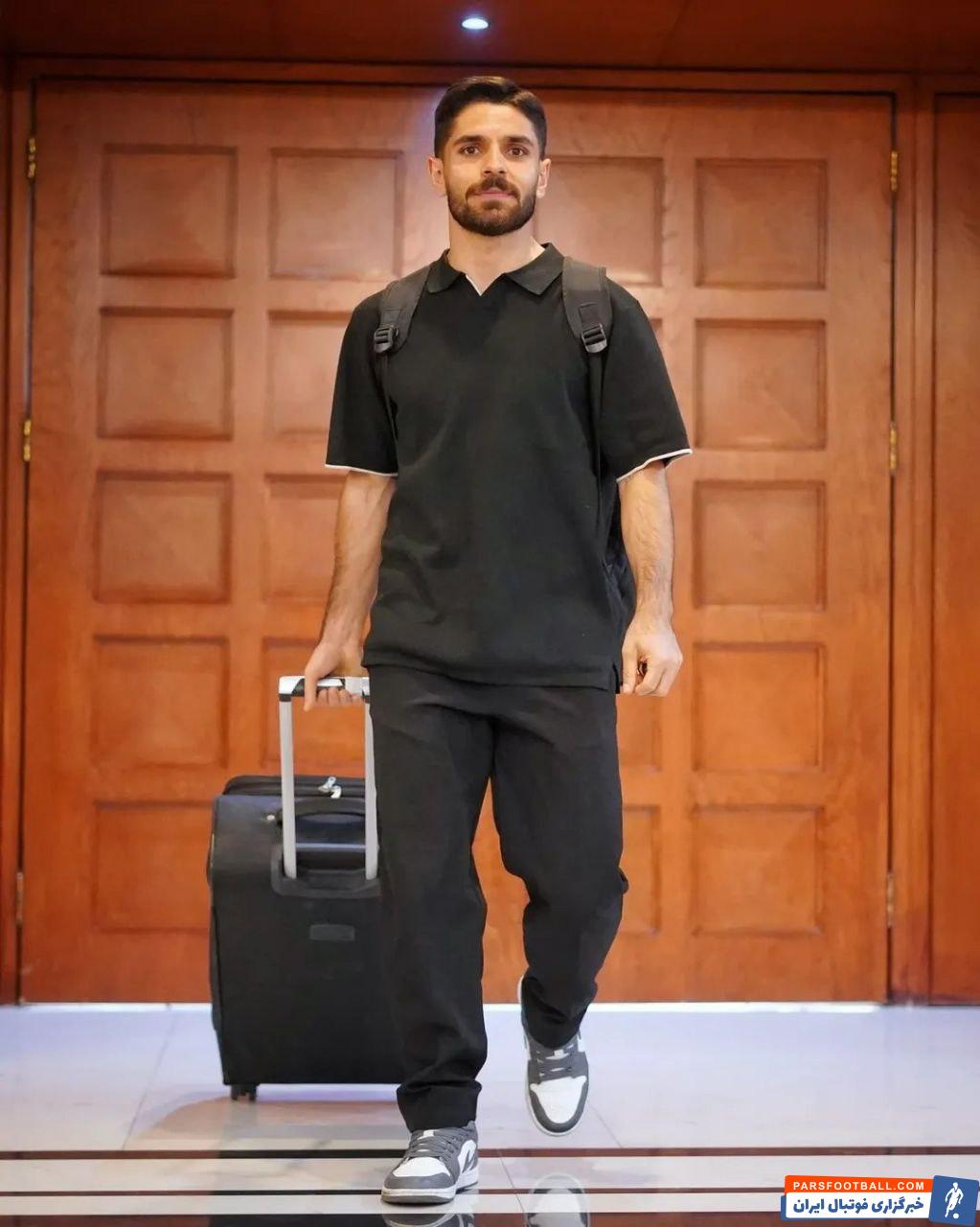 تصویری از محمد عمری بازیکن پرسپولیس در اولین حضورش در اردوی تیم ملی 