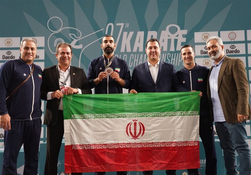 1404091609060420934961914 امیر مهدیزاده , کاراته ایران , کاراته , رقابتهای کاراته قهرمانی جهان ,