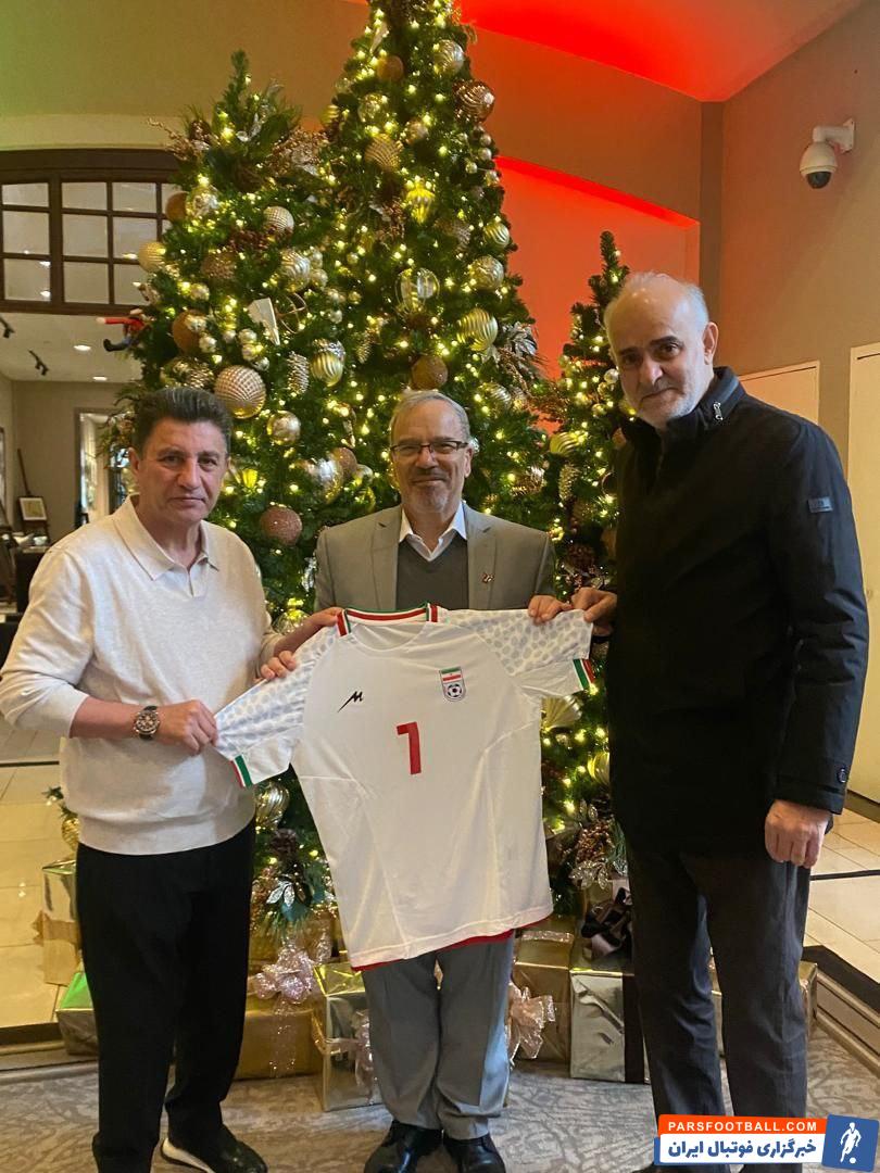 دیدار امیر قلعهنویی امروز با سرپرست دفتر حفاظت منافع جمهوری اسلامی ایران در واشنگتن