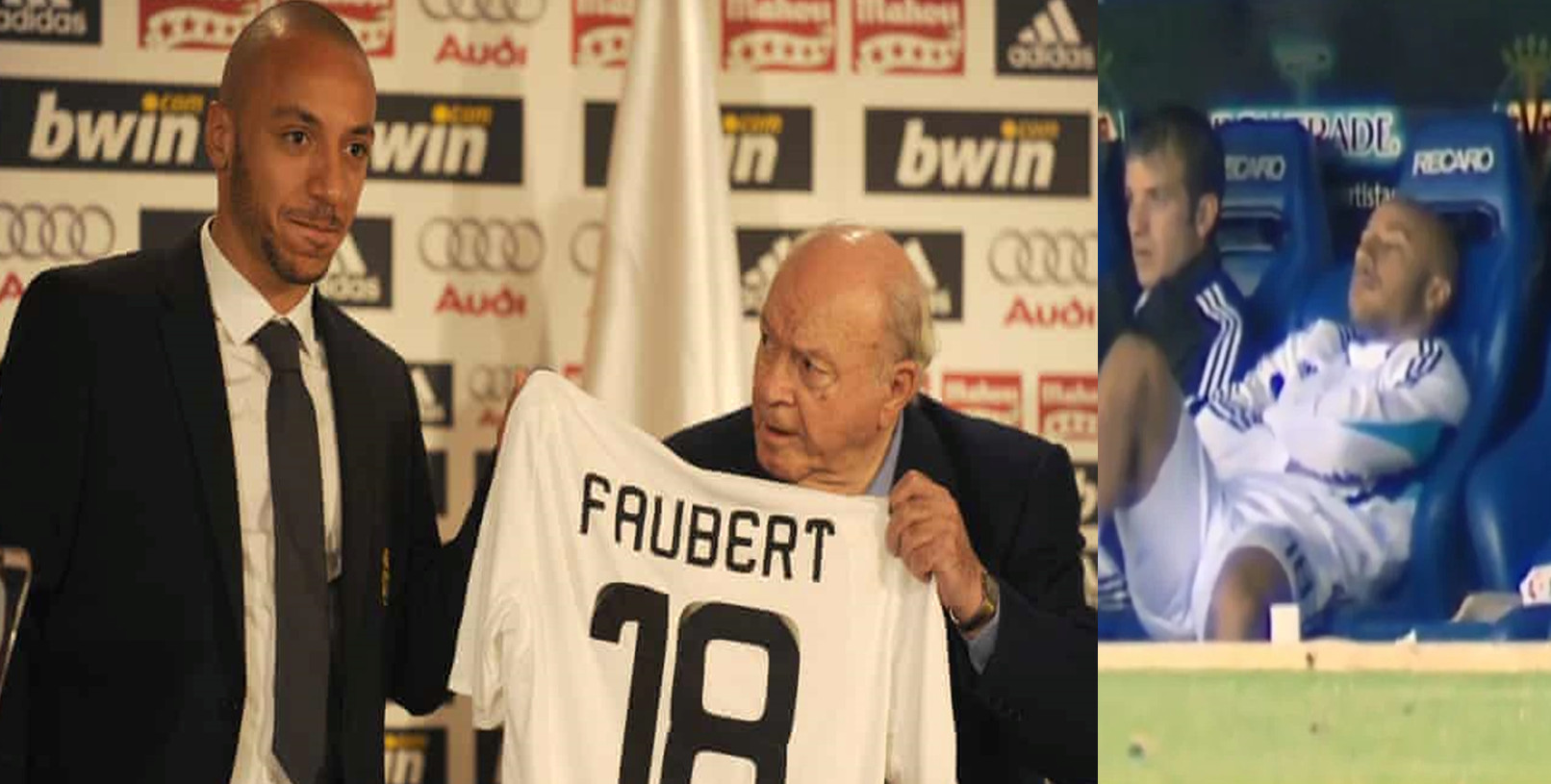 ژولین فوبر در رئال مادرید - به همراه آلفردو دی استفانو