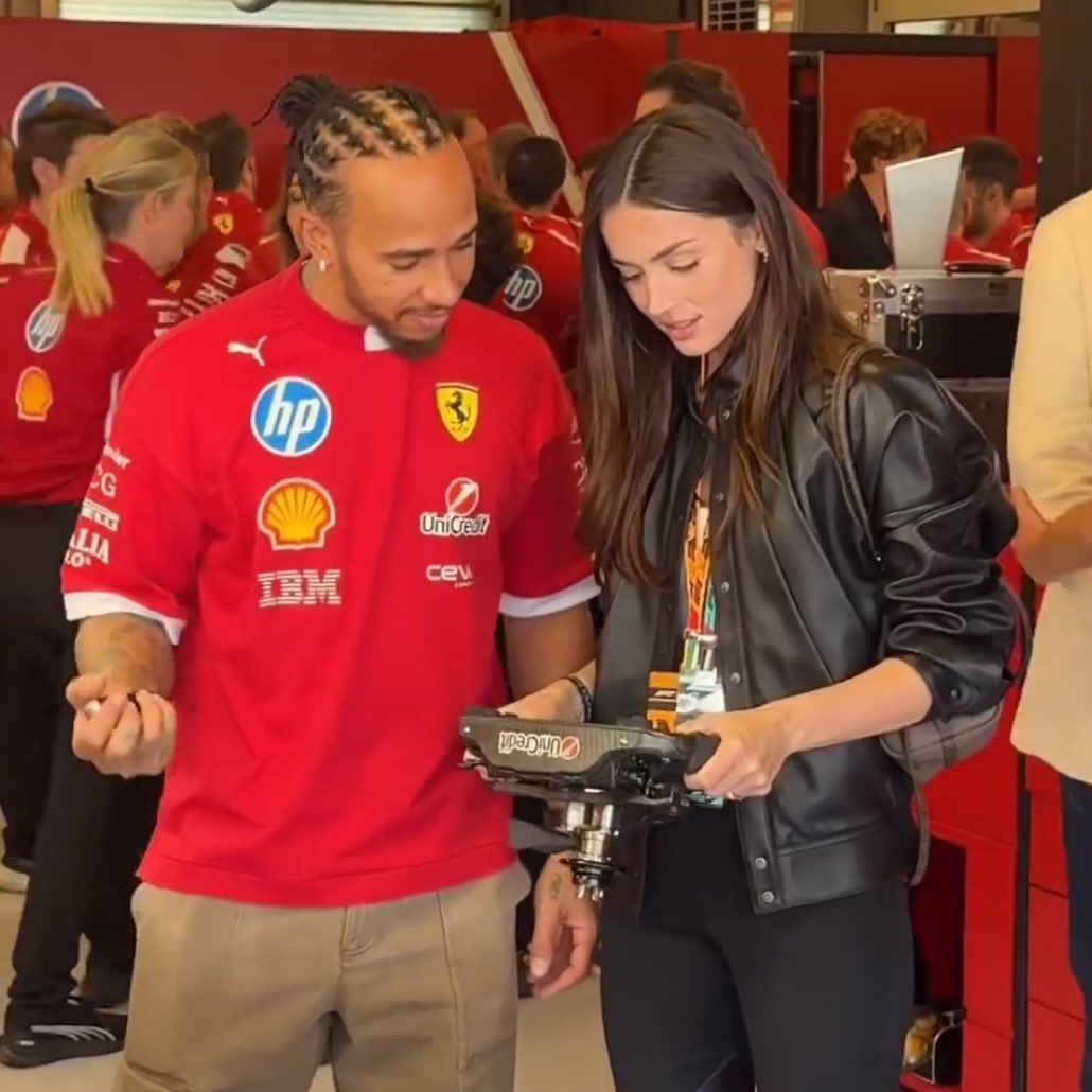 ملاقات آنا د آرماس با لوییس همیلتون