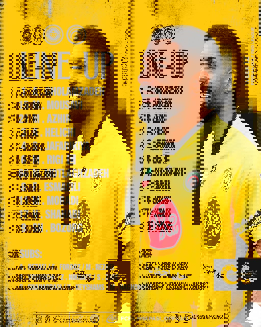 اعلام ترکیب فجرسپاسی برای دیدار با سپاهان