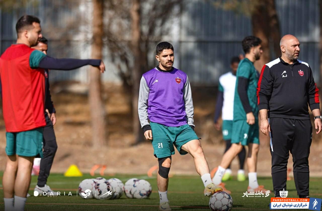 محمد عمری با تغییر ظاهری جالب خود آماده دیدار با استقلال می‌شود