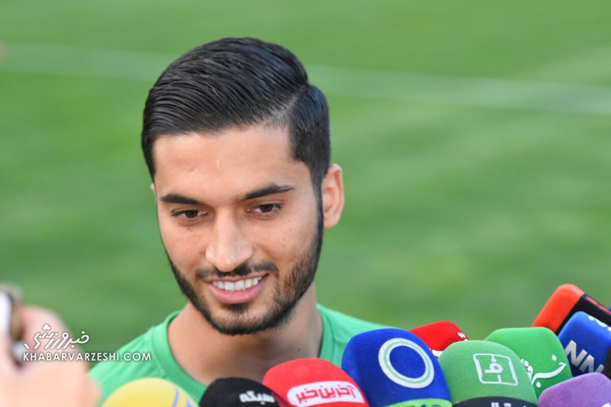 337602 محمد قربانی: در جام جهانی به تاریخسازی با ایران فکر میکنم/ دوست دارم در سریآ بازی کنم/ کریم باقری همه جوره برایم الگو است