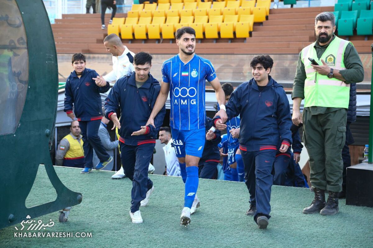 413953 فریم به فریم با کار قشنگ بازیکنان استقلال +عکس