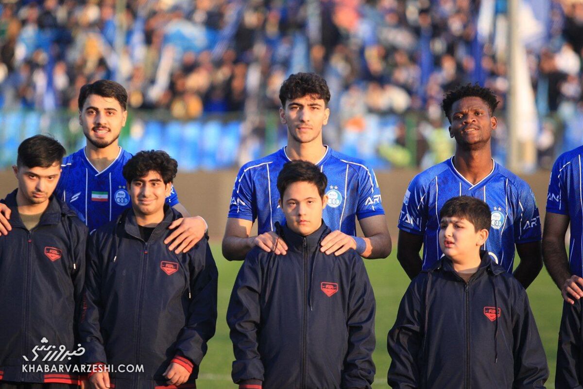 413989 فریم به فریم با کار قشنگ بازیکنان استقلال +عکس