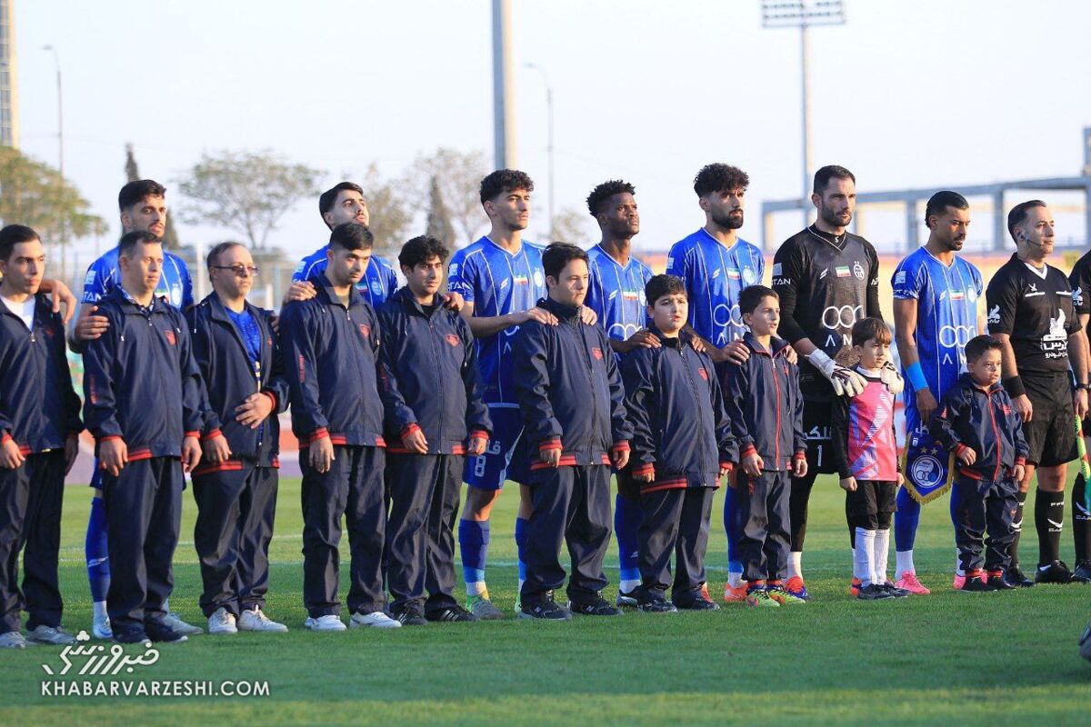 413990 فریم به فریم با کار قشنگ بازیکنان استقلال +عکس