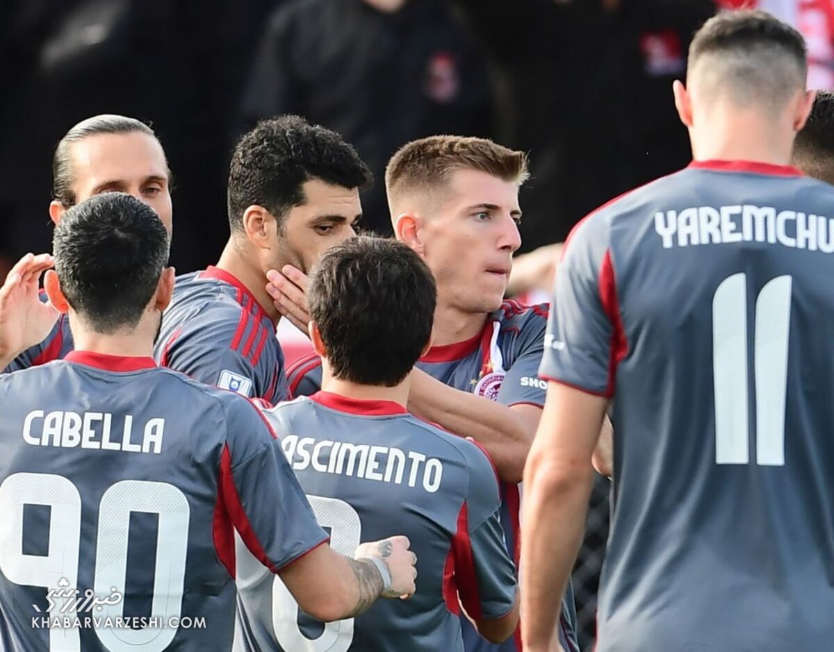 414494 طارمی در زلزله پنج ریشتری شریک شد!/ چهره ترسناک المپیاکوس با رعد و برق لژیونر ایرانی در جام حذفی