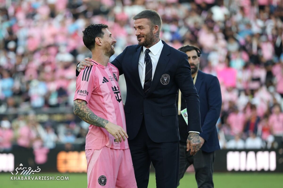 415147 دیوید بکام و لیونل مسی