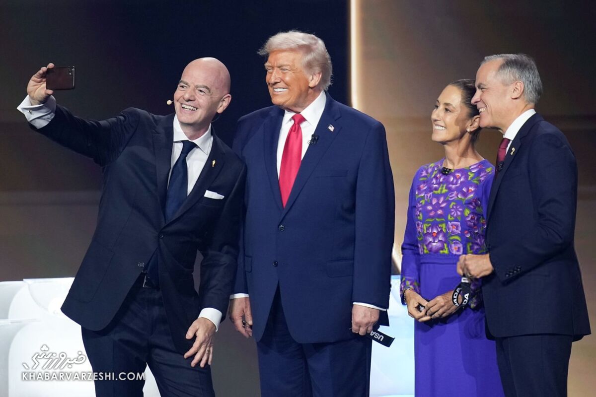 415371 جانی اینفانتینو، دونالد ترامپ، کلودیا شینبام، مارک کارنی