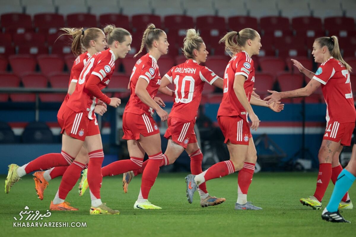 415647 تیم زنان بایرن مونیخ