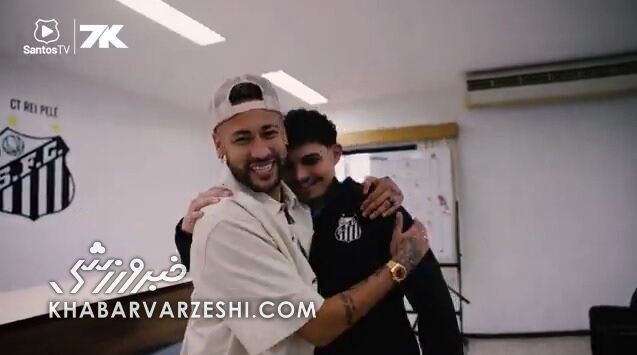 415856 نیمار الهامبخش رقص معروفش را دید و اشک ریخت!/ بازگشت به آغوش ستاره برزیلی بعد از ۱۳ سال! +عکس