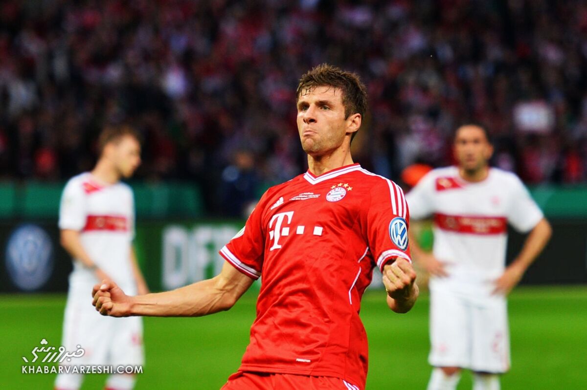 415908 توماس مولر در فینال جام حذفی 2013