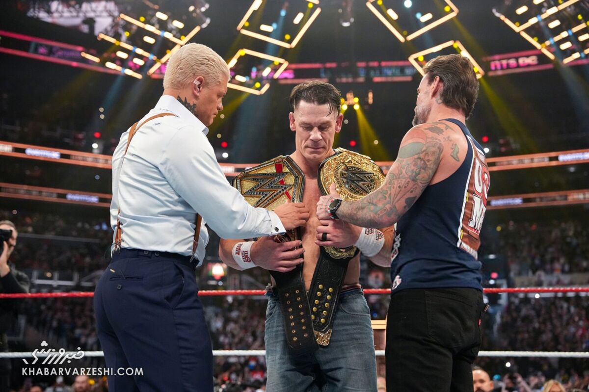 416179 جان سینا، کودی رودس و سیام پانک