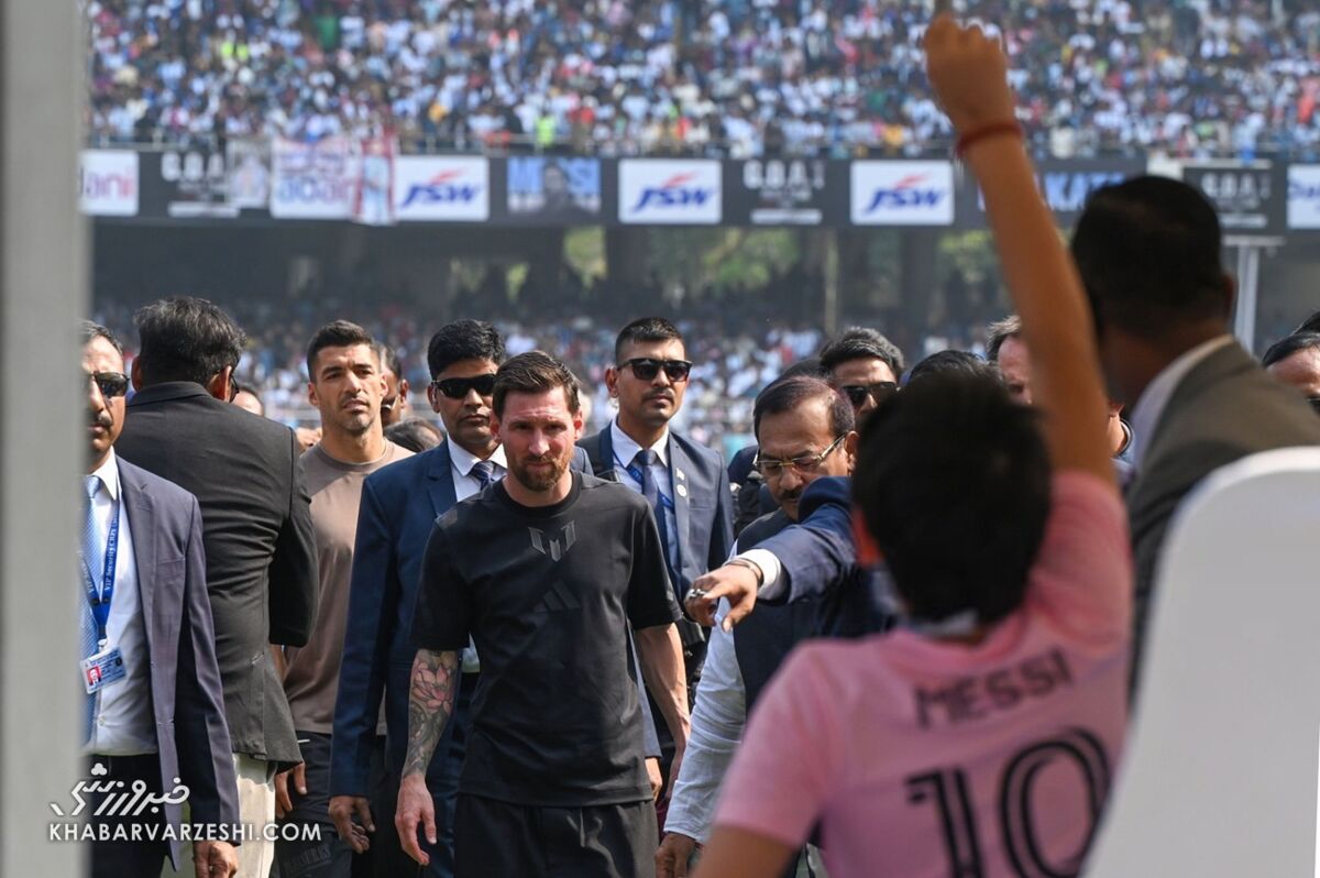 416206 حضور لیونل مسی در کلکته