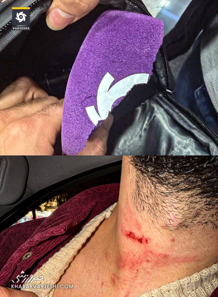 416362 فاجعه جدید در فوتبال ایران با حادثه تلخ وتکان دهنده/ حمله فیزیکی به خبرنگاران +عکس