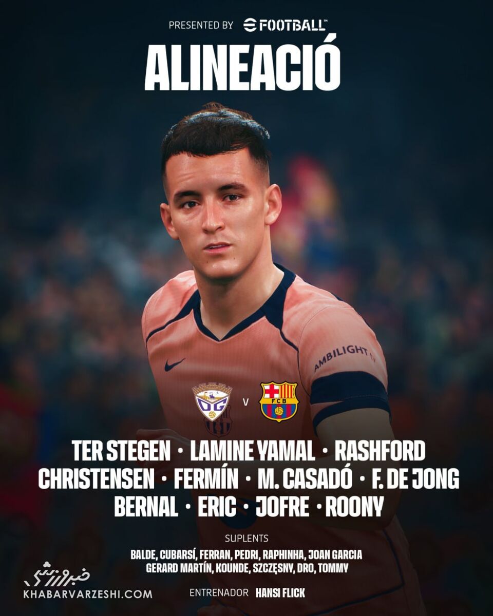 416663 ترکیب بارسلونا مقابل گوادالاخارا/ چهره تیم فلیک در جام حذفی کلا عوض شد +عکس