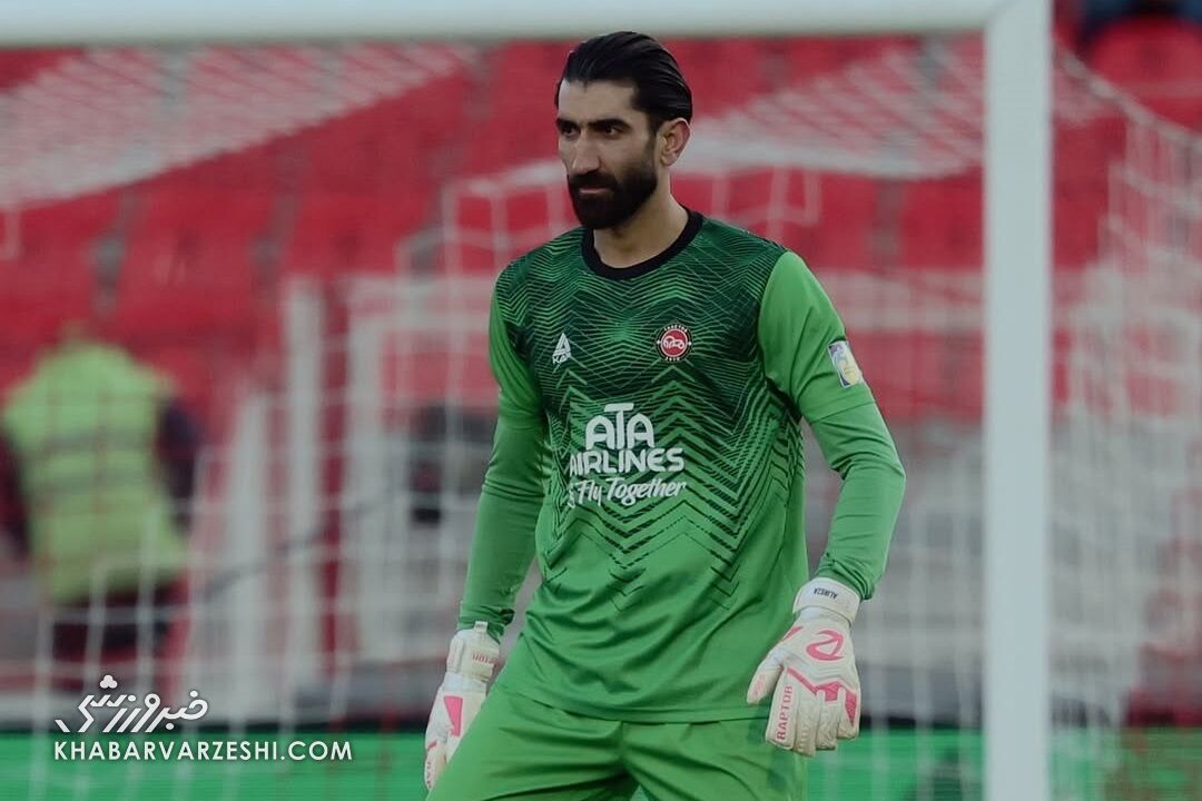 416923-2 بیرانوند در گفتگو با خبرورزشی: کسی نمیتواند من را از تاریخ پرسپولیس حذف کند/ دعا میکردم بازی به پنالتی برود/ واکنش نشان دادم چون دلی آقا کریم را دوست دارم