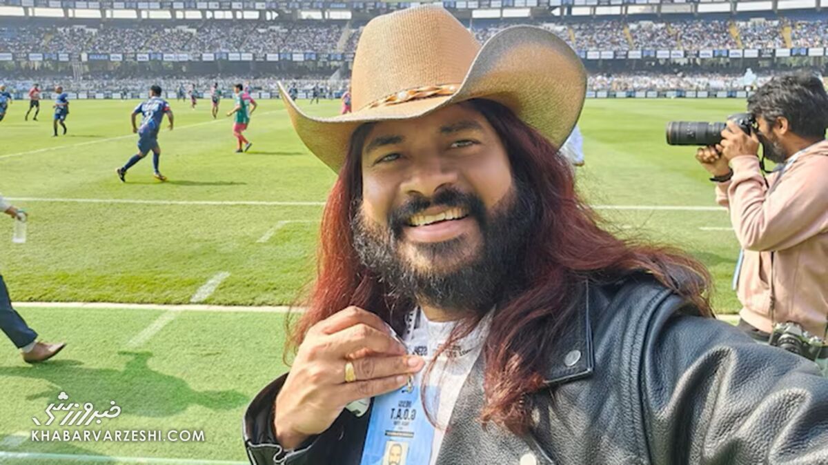 چارلز آنتونی در تور مسی در هند