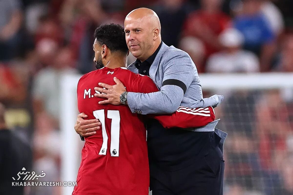 آرنه اشلوت و محمد صلاح