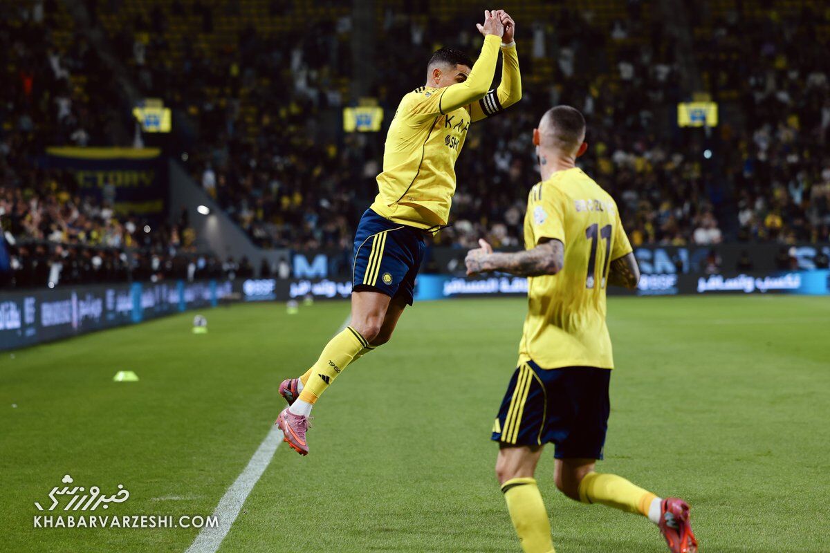 رونالدو با جت سریع‌السیر نزدیک به گل ۱۰۰۰/ فریم به فریم با پرواز النصر روی بال‌های کاپیتان کریس +عکس و ویدیو