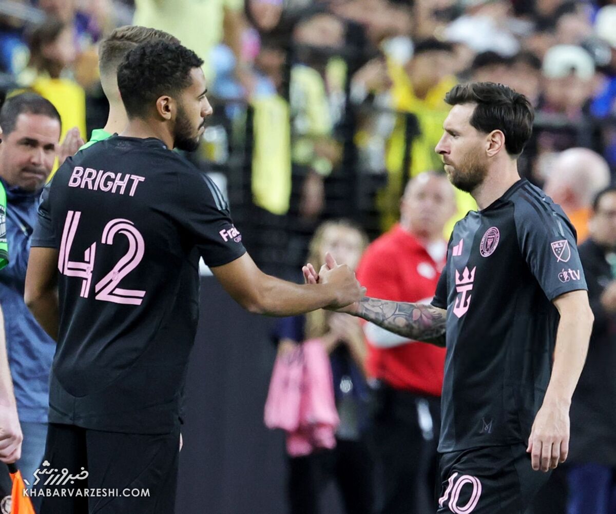 یانیک برایت و لیونل مسی