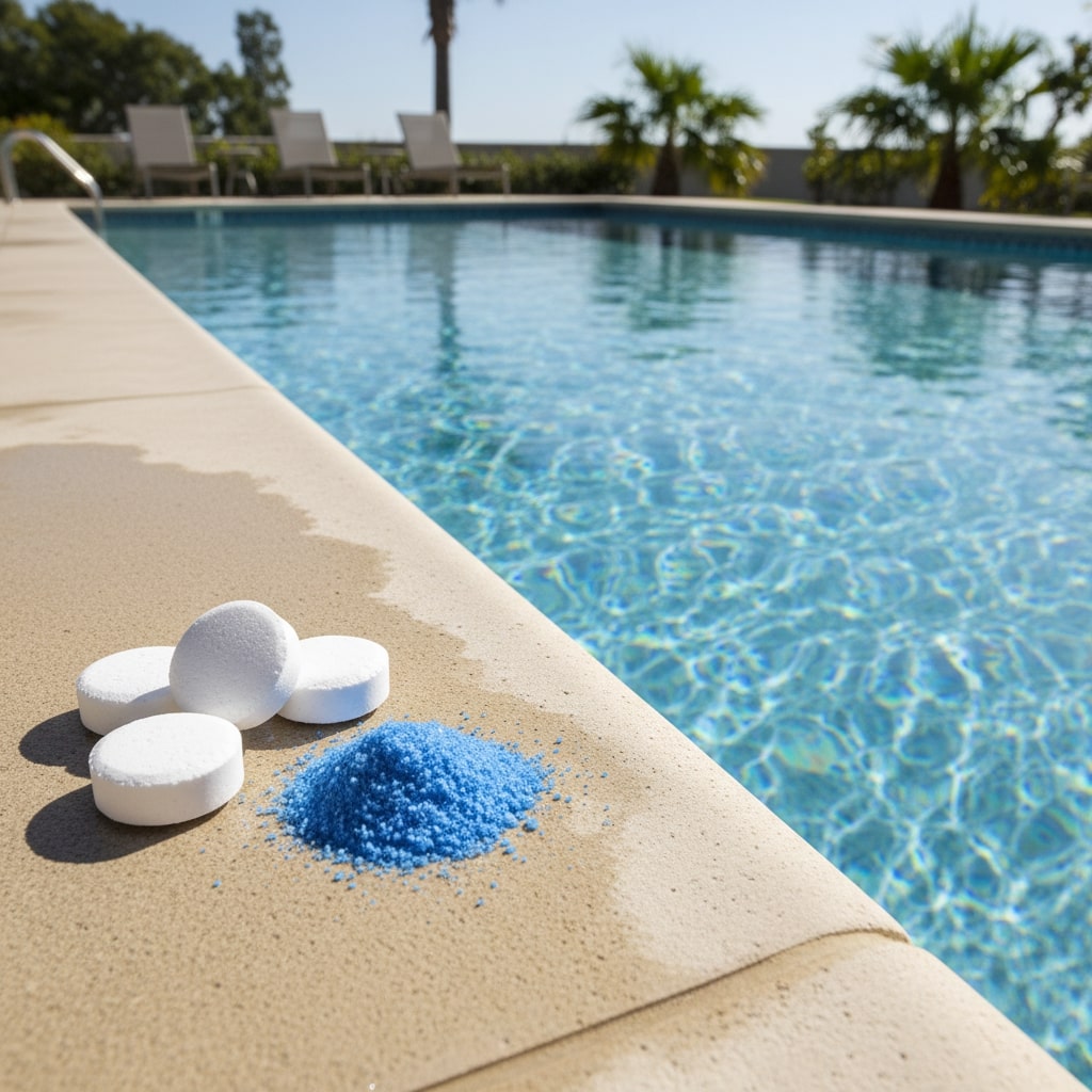 4fb8f361-0b9f-4790-a86e-27407721681e پودر کلر و سولفات مس برای تصفیه آب