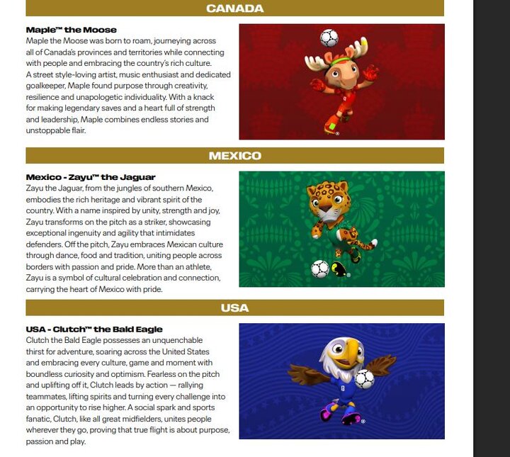 انتشار جزئیات «گوزن، جگوار و عقاب سفید» برای جام جهانی ۲۰۲۶ + عکس