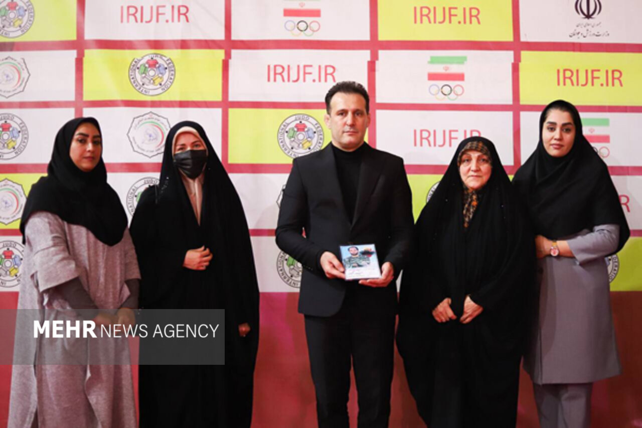 5829506 نفرات برتر جودو بانوان ایران مشخص شدند/ تجلیل از مادران و خانواده شهدا