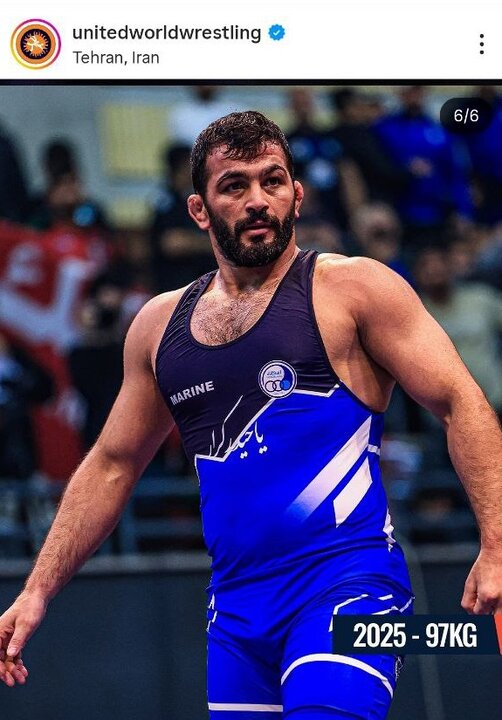 5831941 اتحادیه جهانی کشتی؛ حسن یزدانی در گذر زمان از ۵۰ به ۹۷ کیلوگرم