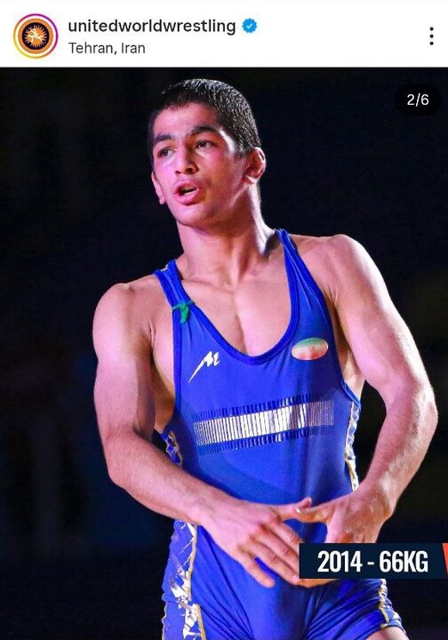 5831945 اتحادیه جهانی کشتی؛ حسن یزدانی در گذر زمان از ۵۰ به ۹۷ کیلوگرم