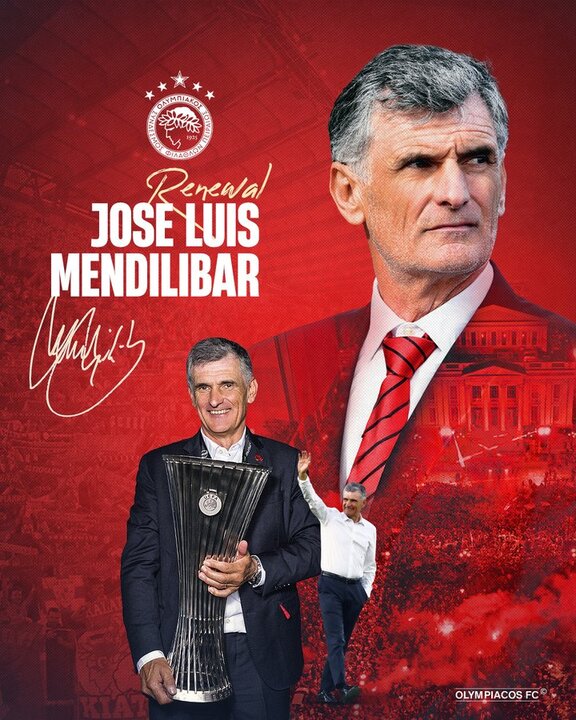 قرارداد سرمربی طارمی در المپیاکوس تمدید شد