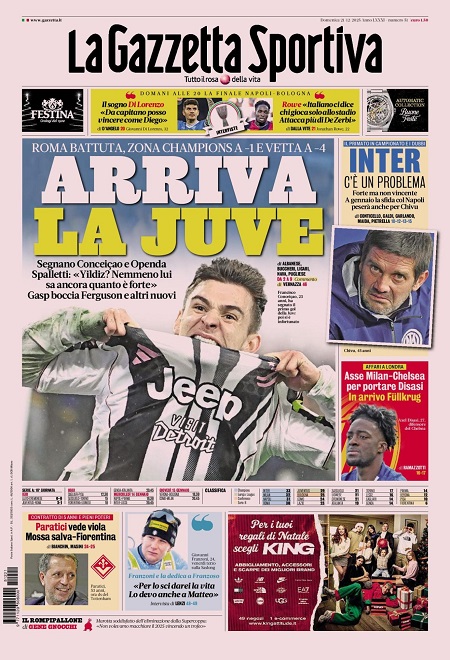 گاتزتا دلو اسپورت - 21 دسامبر 2025