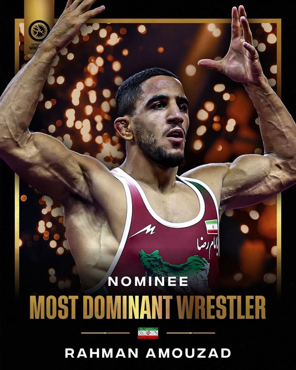 با اعلام اتحادیه جهانی کشتی؛ عموزاد مسلط‌ترین آزادکار جهان شد