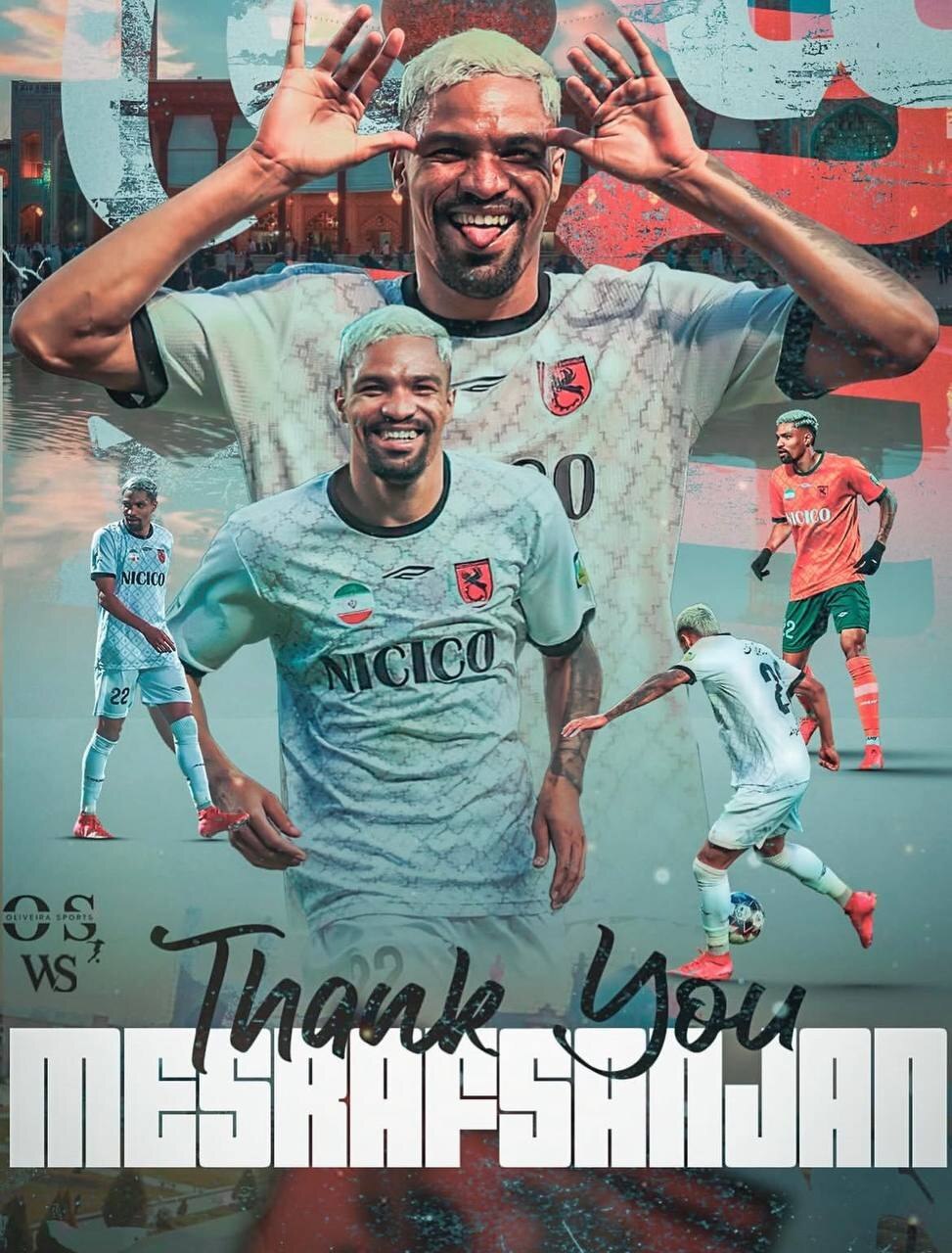 مس رفسنجان جدایی ستاره برزیلی مس رفسنجان